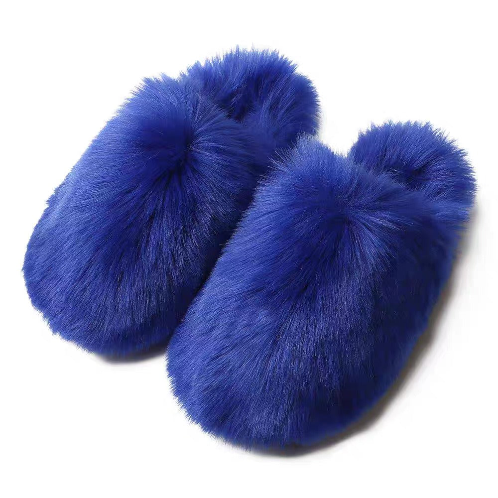 Feelin' Blue Punk Rock Slippers