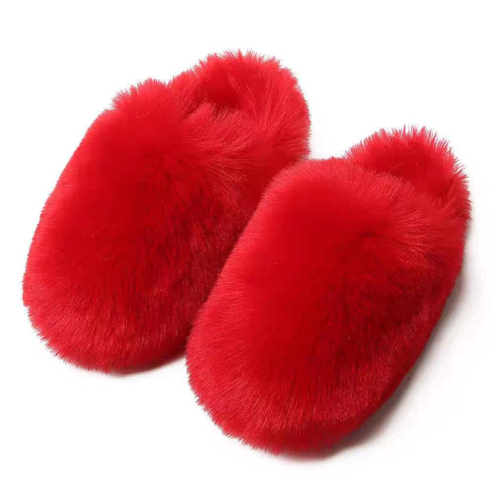 Big Red Punk Rock Slippers
