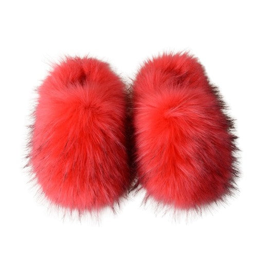 Coral Punk Rock Slippers