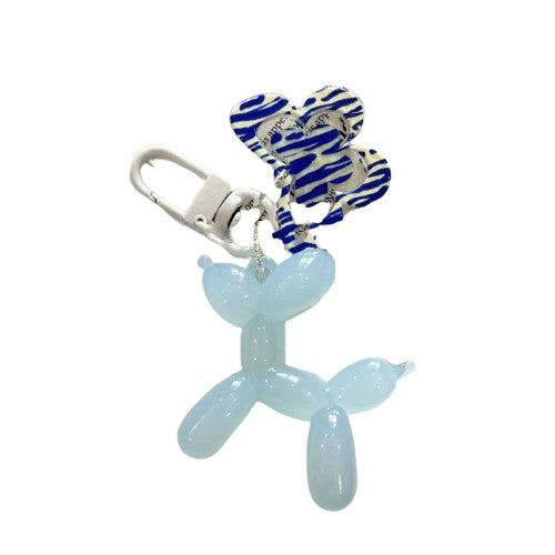 Ice Blue Feelin' Bubbly Keychain