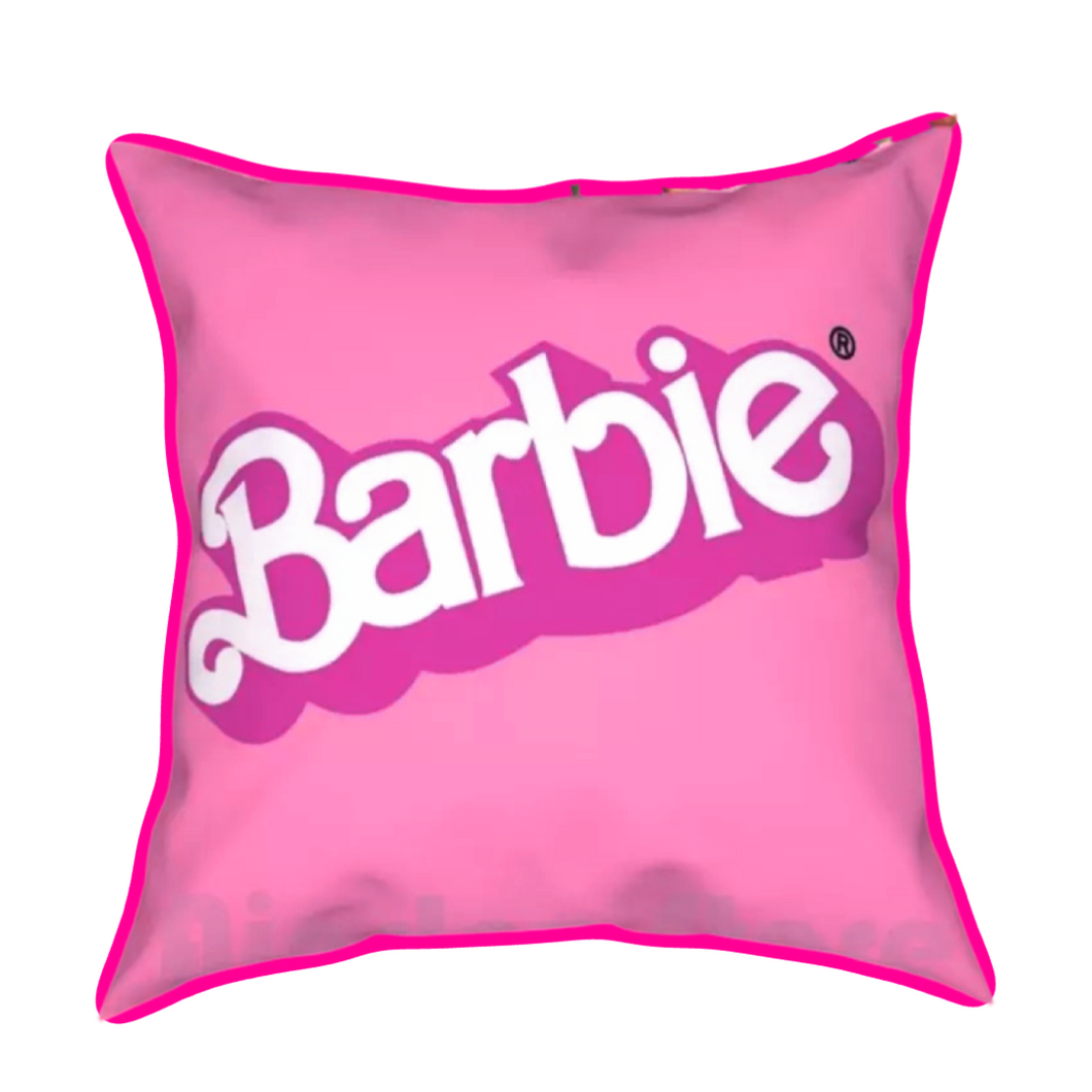 Barb Life Throw Pillow Cover